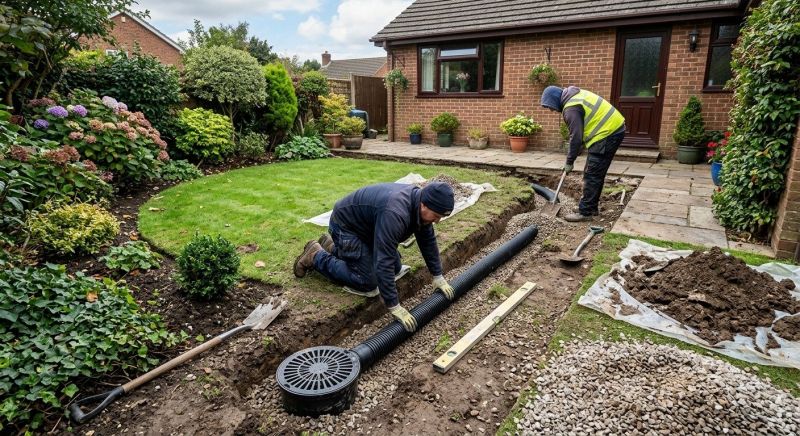 Garden Drainage Installation in Tuscaloosa, AL