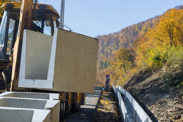Water Channel Construction
