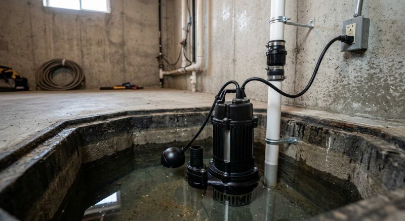 Basement Drainage Installation in Huntsville, AL