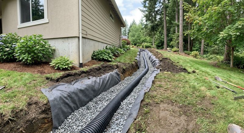 Exterior Drainage Installation in Birmingham, AL