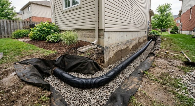 Foundation Drain Replacement in Tuscaloosa, AL