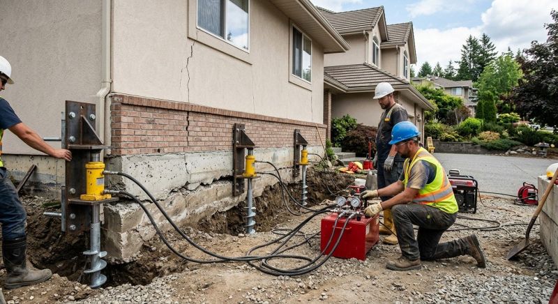 Foundation Lifting in Columbus, OH