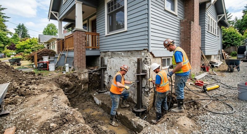 Foundation Pier Repair in Columbus, OH