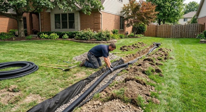 Lawn Drainage in Birmingham, AL