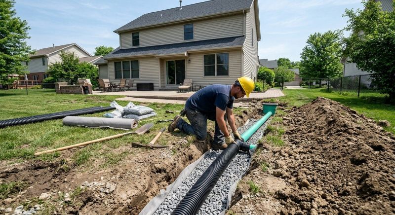 Stormwater Drainage Installation in Tuscaloosa, AL