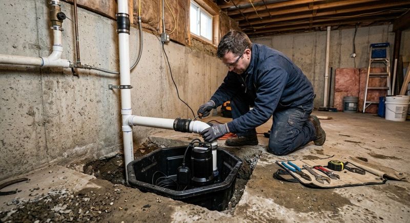 Sump Pump Relocation in Dothan, AL
