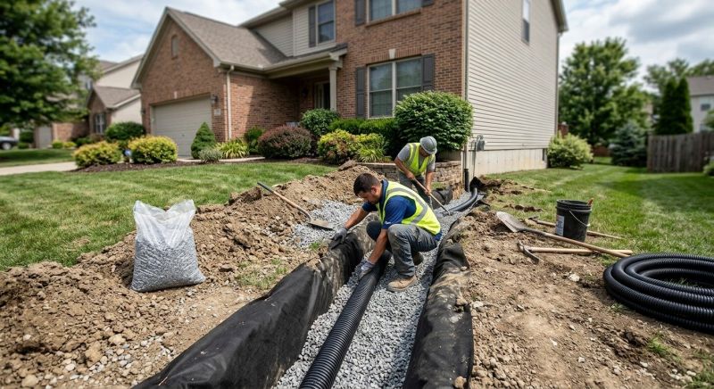 Yard Drain Installation in Birmingham, AL