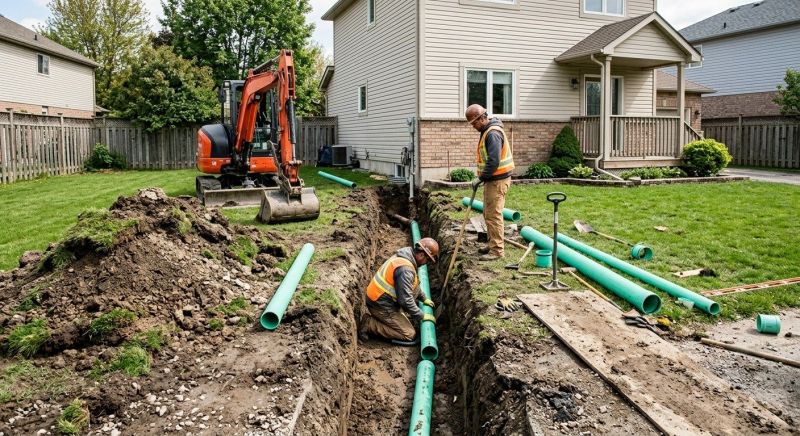 Yard Drainage Installation in Tuscaloosa, AL
